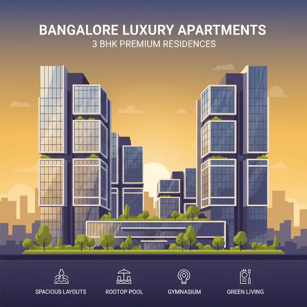 3 BHK Luxury Apartments in Bangalore