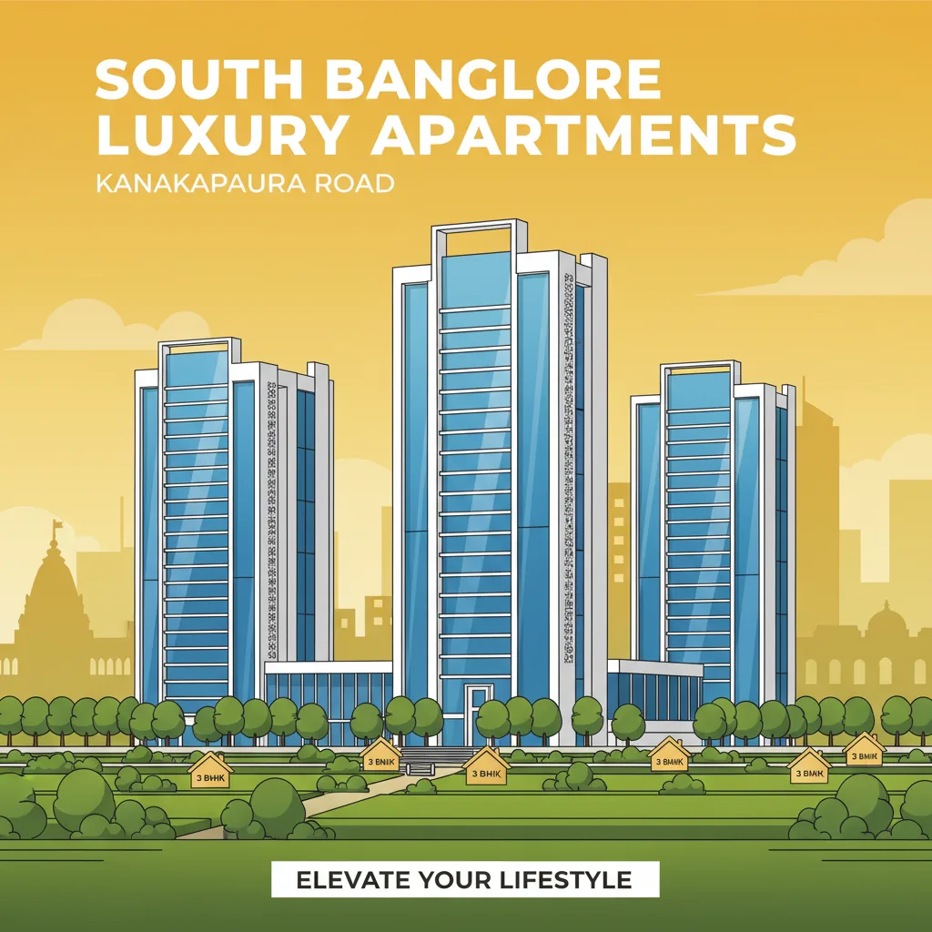 3 BHK Luxury Flats in Kanakapura Road
