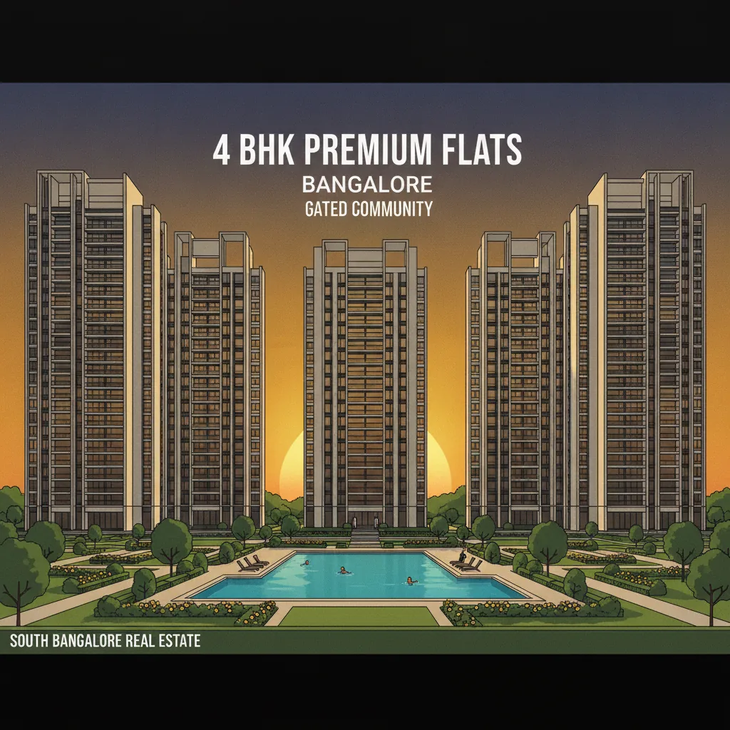 4 BHK Flats for Rent in Kanakapura Road Bangalore