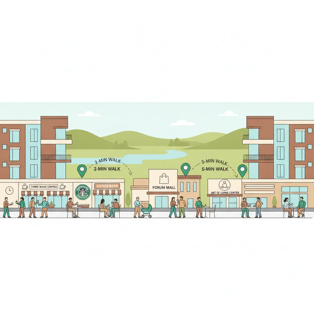 Cafes and Hangout Places Near Prestige Falcon City Luxe