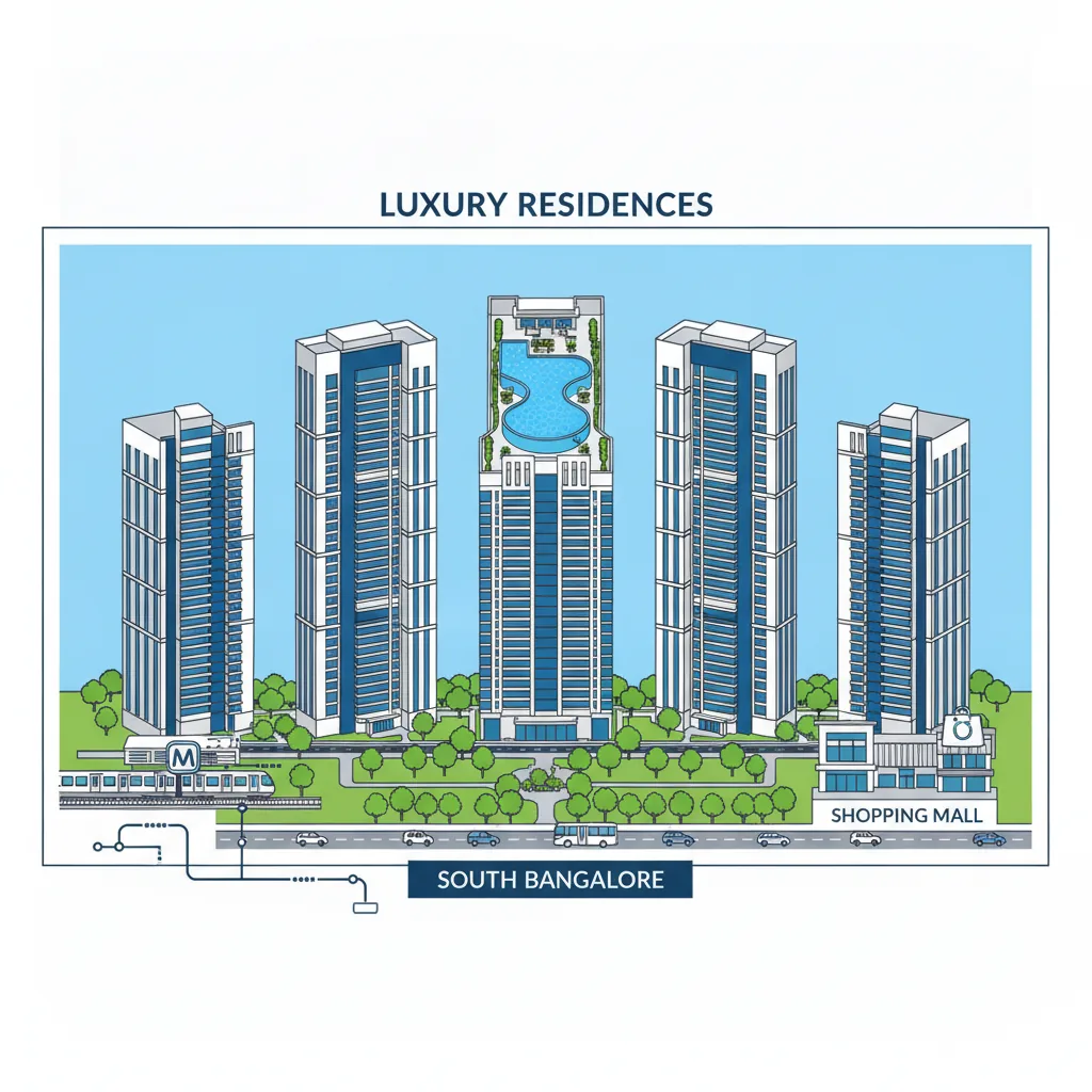 How to Book an Apartment in Prestige Falcon City Luxe