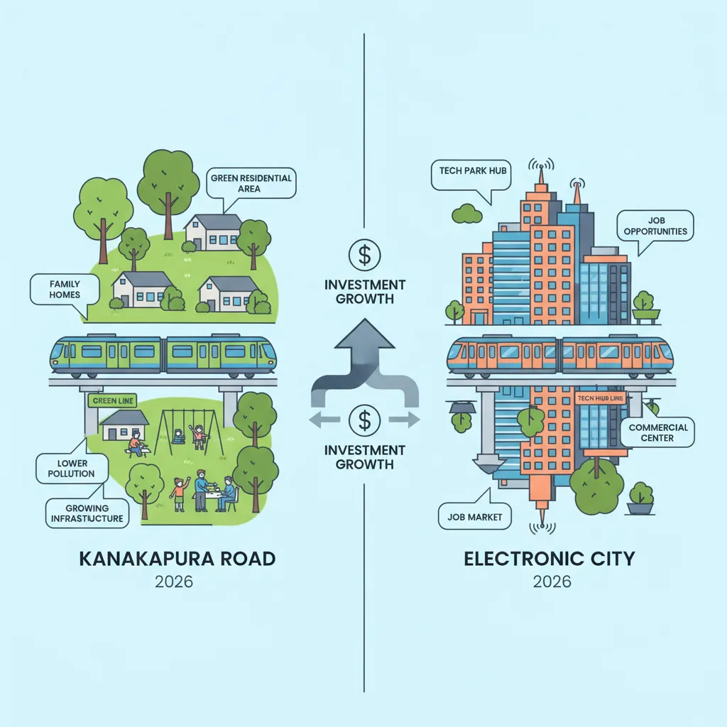 Kanakapura Road vs Electronic City: Where Should Homebuyers Invest in 2026?