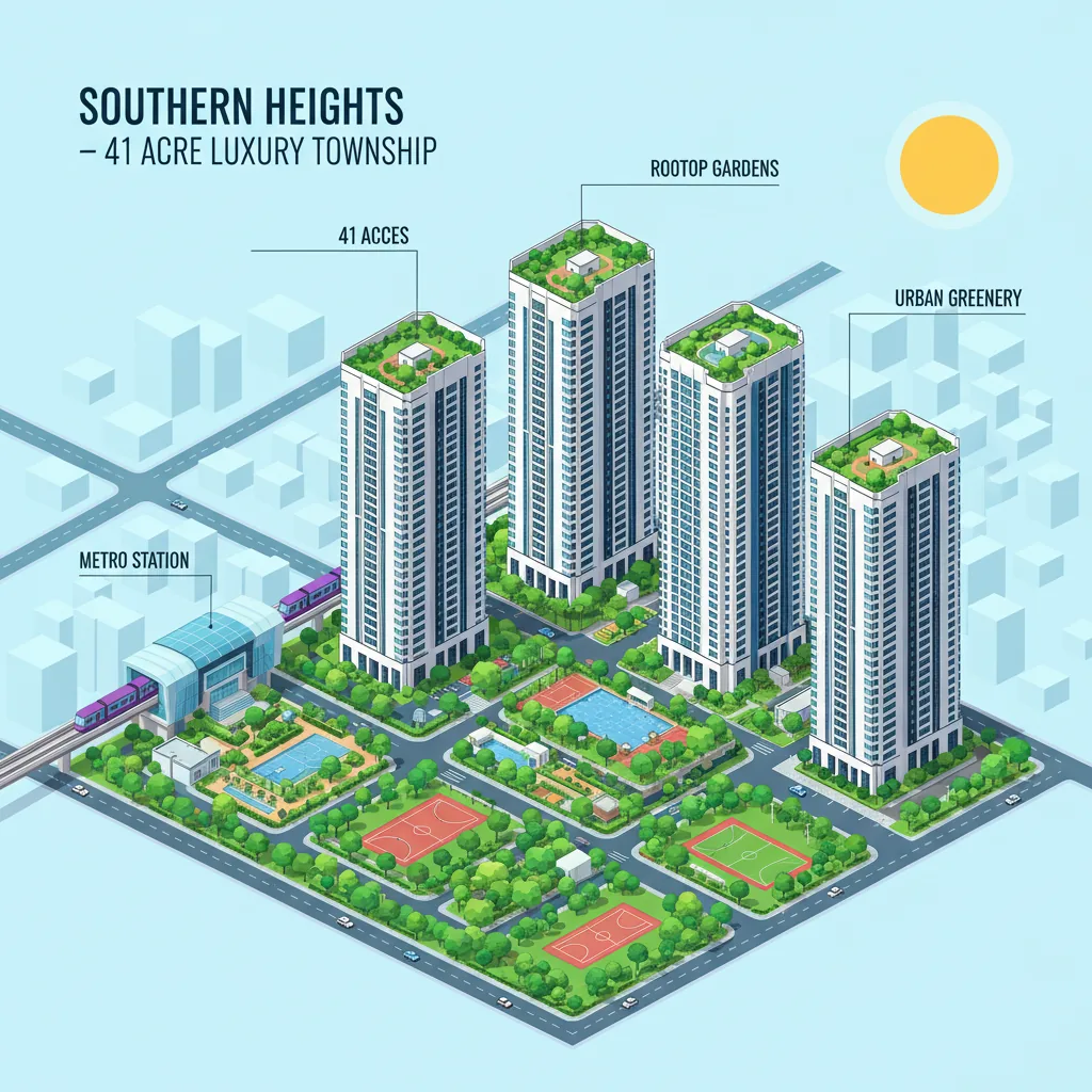Prestige Kanakapura Road Location