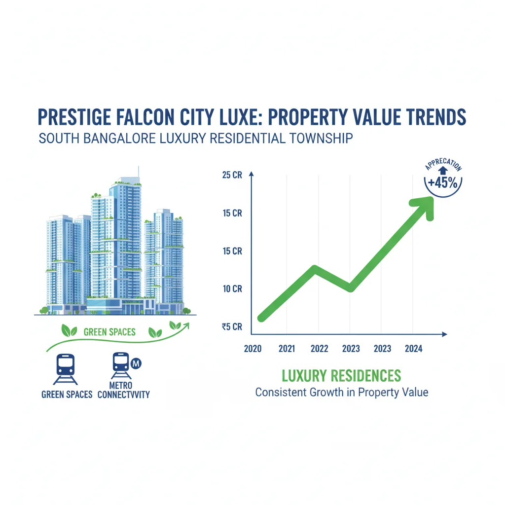Property Value Trends Around Prestige Falcon City Luxe