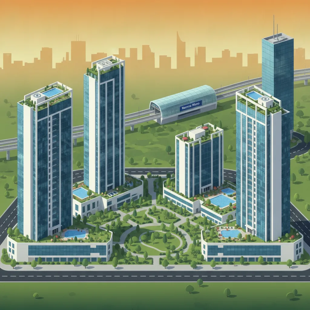 Where is Prestige Falcon City Luxe Located